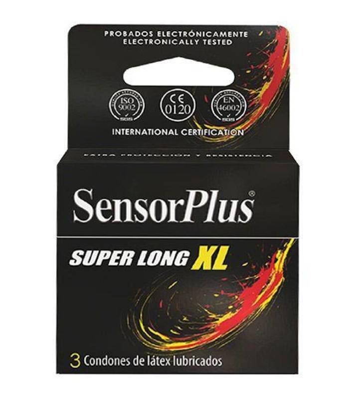 Condones Sensor Plus Super Long XL