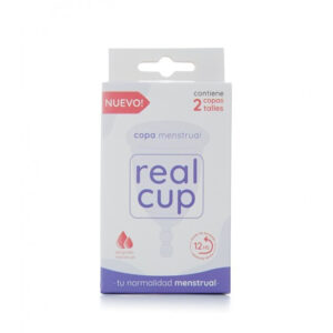 Copita Menstrual Real Cup talla S y M