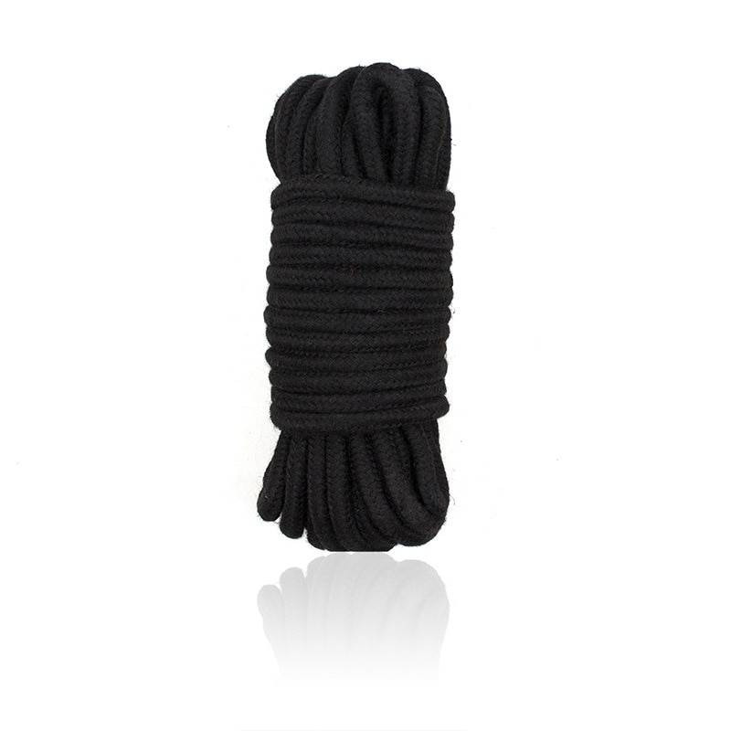 Cuerda de Algodón Negro para Bondage